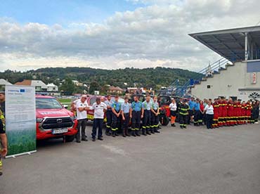 Slovenskí a poľskí hasiči si vymieňali skúsenosti