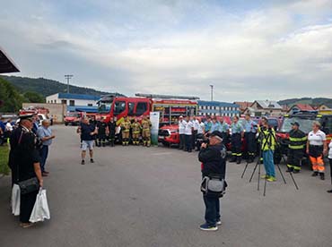 Slovenskí a poľskí hasiči si vymieňali skúsenosti